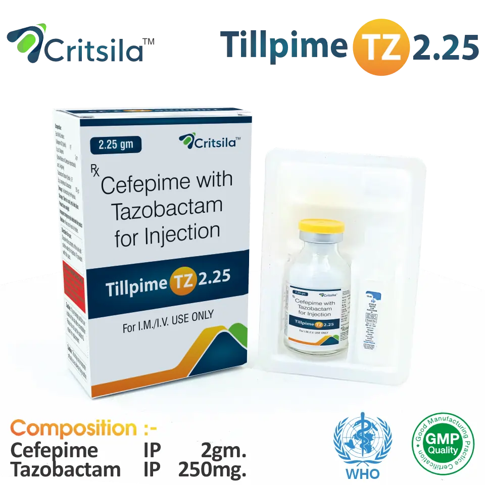Cefepime (2gm) + Tazobactam (250mg) Injection in PCD Pharma Franchise at Best Price